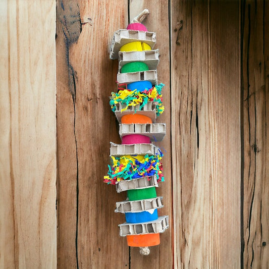 Wood paper tower