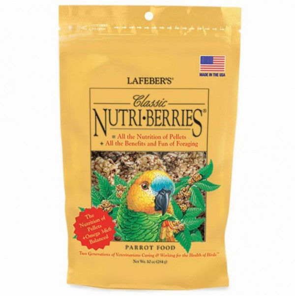 Classic Nutri-Berries Papegaai 284g - Parrot and Bird Supplies