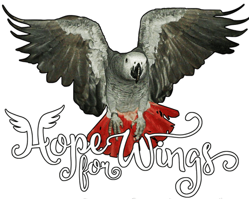 Donatie Hope For Wings €2,50 - Parrot and Bird Supplies