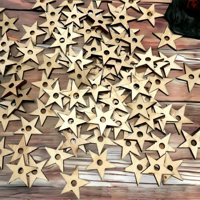 Naturel pine star - Parrot and Bird Supplies