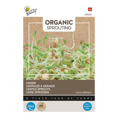 Organic Sprouting Linzen - Parrot and Bird Supplies